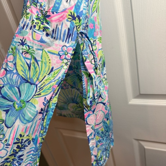 Lilly Pulitzer Girls Little Lilly Classic Maxi Multi Lilly's House EUC SIZE 3 - Picture 5 of 10